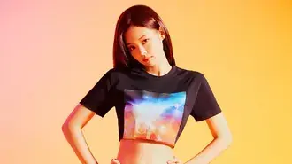 '캘빈클라인' 화보 촬영을 위한 블랙핑크 제니(2020) 4K 배경화면