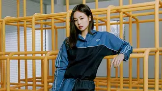 아디다스 화보 속 블랙핑크 제니 [2021] 4K 배경화면