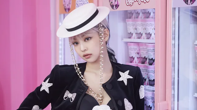 블랙핑크 제니 '아이스크림' 뮤직비디오 촬영 4K 배경화면