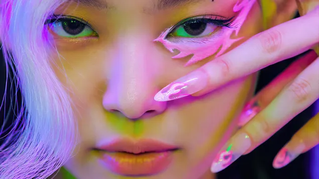 جنی کیم از بلک پینک در فیلم «چگونه دوست داری آن» (2020) کاغذدیواری  4K