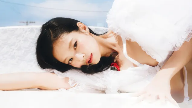 جيني من بلاك بينك - تصوير ألبوم مانترا 4K خلفية