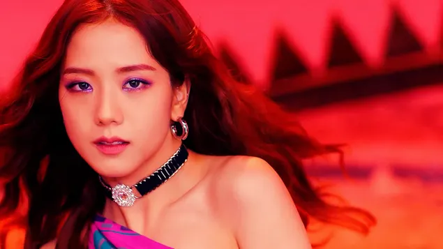 BlackPink 的 Jisoo 在 'Kill This Love' M/V 拍攝 4K 壁紙