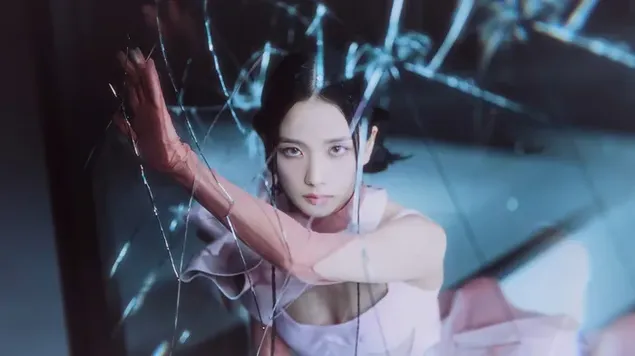 جيسو من BlackPink: التقطت الصور لألبوم 'Pink Venom' 4K خلفية