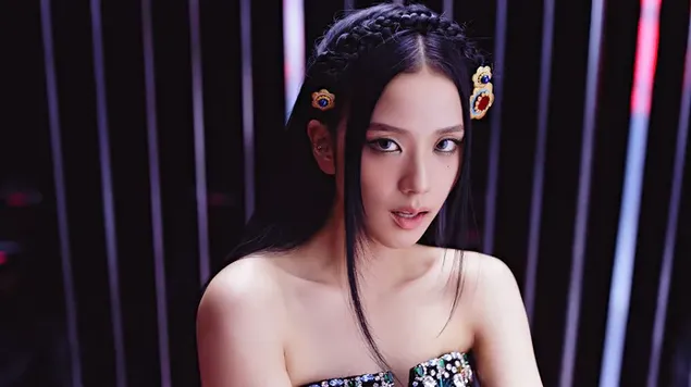 BlackPink 的智秀 | '粉红毒液' M/V 拍摄 4K 壁纸