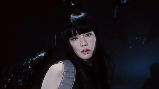 BlackPink 的 Jisoo - 'Pink Venom' MV 拍摄 4K 壁纸