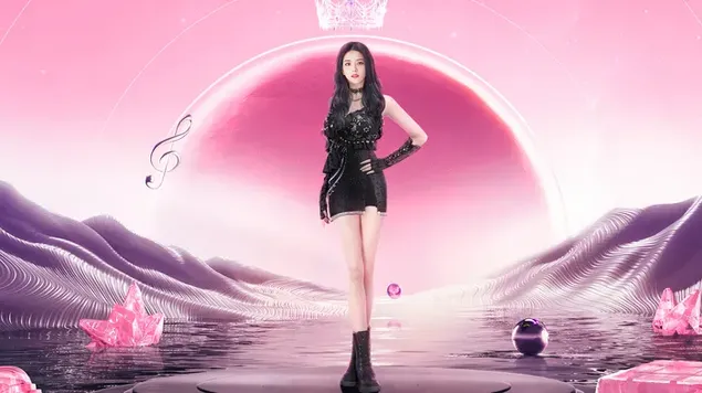 BlackPink's Jisoo : Ready for Love (PUBG Mobile) MV Photoshoot 4K wallpaper  download