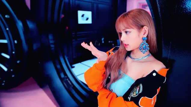 BlackPink's Lisa in Ddu-Du Ddu-Du M/V Shoot download