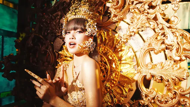 lisa blackpink in 'lalisa' mv shoot (an albam 2021) ioslodail