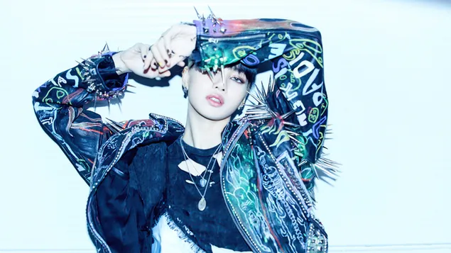 BlackPinks Lisa i 'Lovesick Girls' M/V Shoot (2020) 8K bakgrund