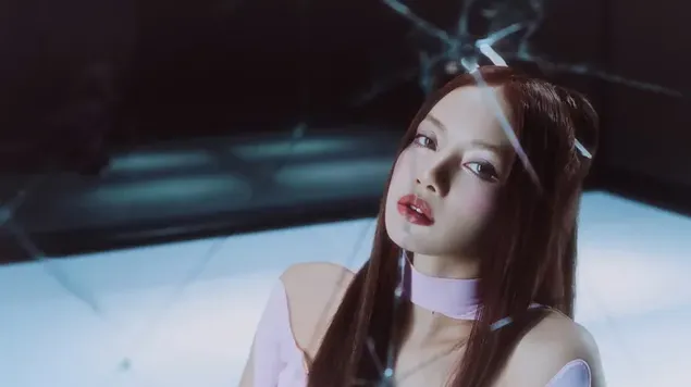 BlackPink's Lisa in 'Pink Venom' MV Photoshoot download