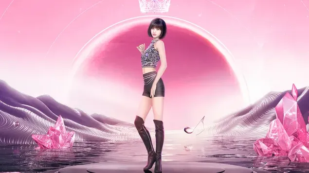 ليزا من BlackPink: جاهزة للحب (PUBG Mobile) التقطت الصور MV 4K خلفية