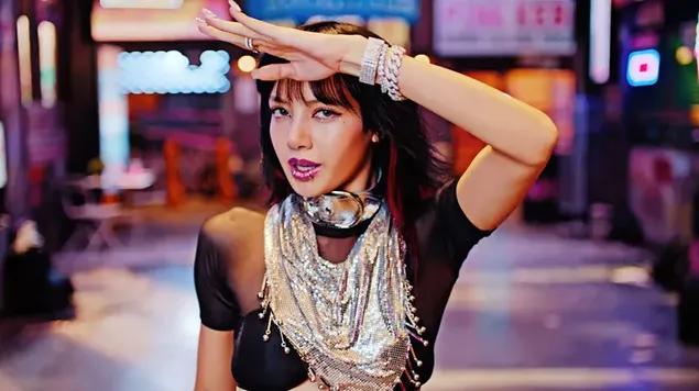 BlackPink's Lisa - "Shut Down" MV Photoshoot کاغذدیواری  4K