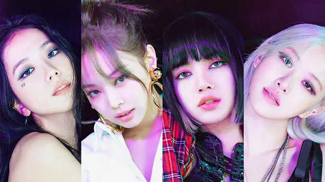 BlackPink's Members in 'Lovesick Girls' (The Album 2020)