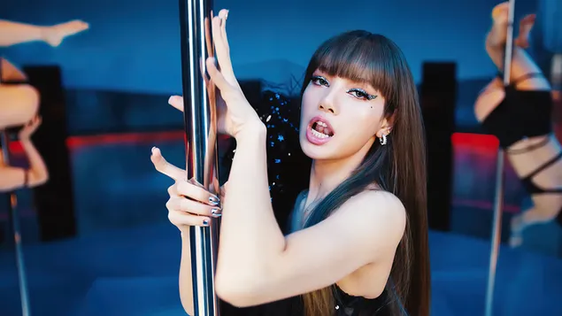 Dem BlackPink seng Rapper 'Lisa' am 'Lalisa' MV 4K Tapeten