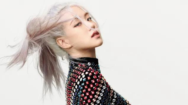 Páipéar balla BlackPink's Rose for Elle Photoshoot (2020)4K