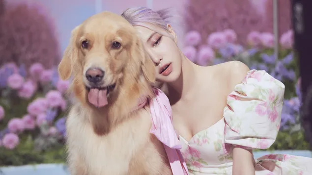 Taustakuva BlackPink's Rose 'Ice Cream' M/V Photoshootissa 4K