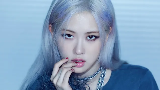 Páipéar balla Rose BlackPink i nGrianghrafadóireacht M/V ‘Lovesick Girls’ (An Albam 2020)4K