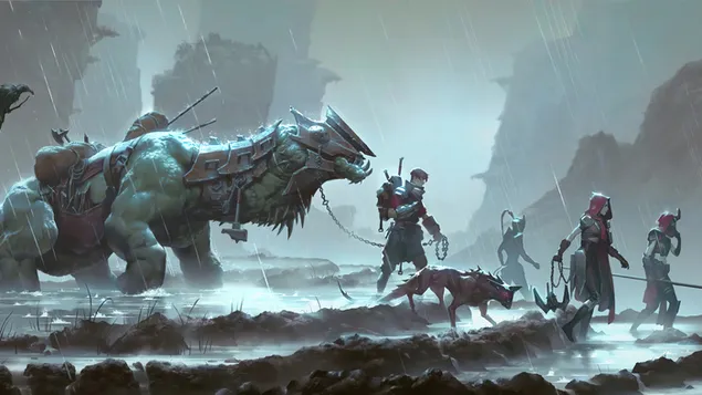 Blade Squire 'Erath' (Legends of Runeterra) - League of Legends (LOL) 4K papel de parede