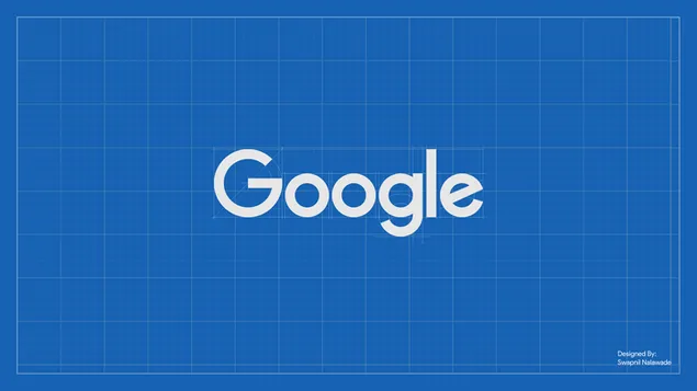 Blaupause für das Google-Logo herunterladen