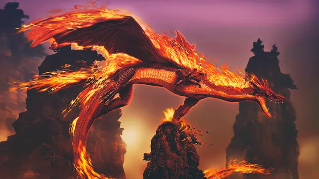 Foc i poder del Drac ardent baixada