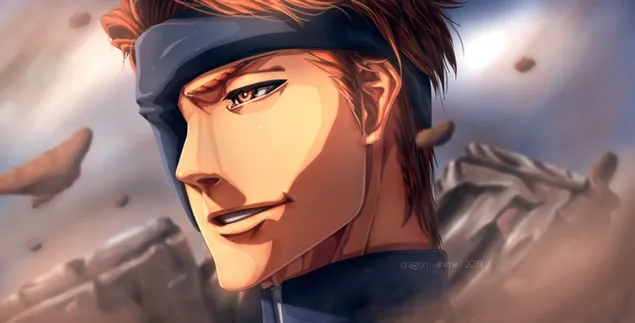 漂白劑-藍染 2K 壁紙