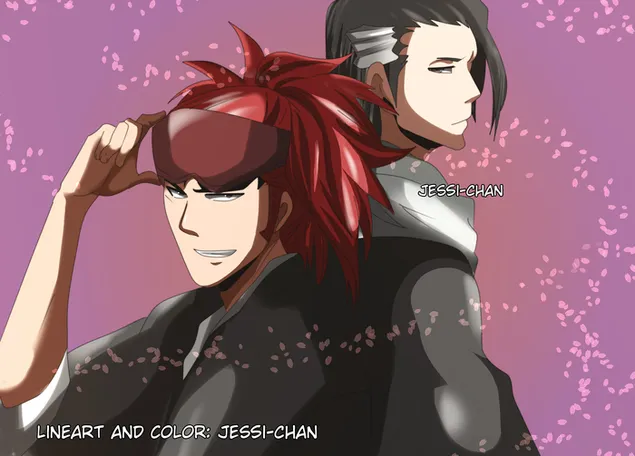 bleach - byakuya kuchiki & renji abarai download