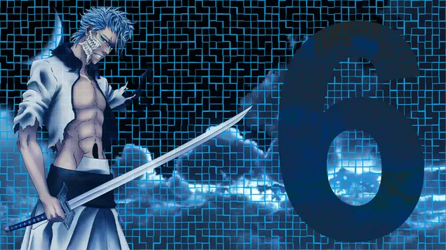 Páipéar balla Bleach - GrimmjowHD