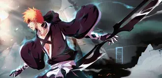 Bleach | Ichigo Kurosaki New Bankai Form 2K wallpaper