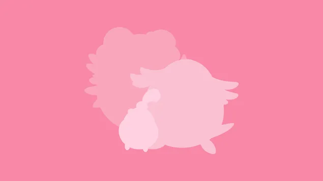  Blissey, Chansey and Happiny of Pokemon 4K wallpaper
