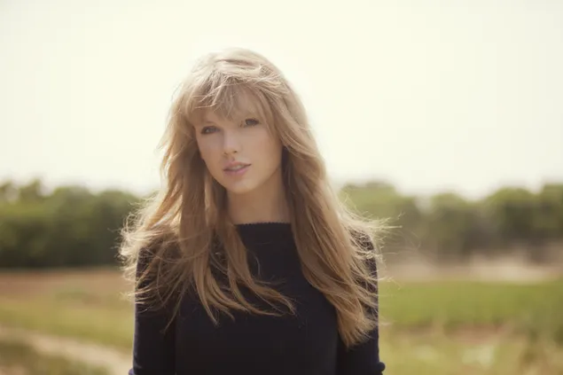 Penyanyi Amerika berambut perang Taylor Swift 6K kertas dinding