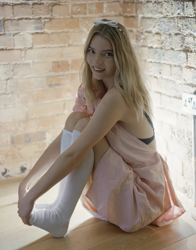 La bella actriu rossa Anya Taylor-Joy HD fons de pantalla