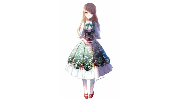 Плава камера 4K позадина