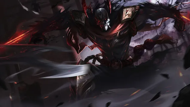Blood Moon 'Zed' - League of Legends (LOL) 4K papel de parede