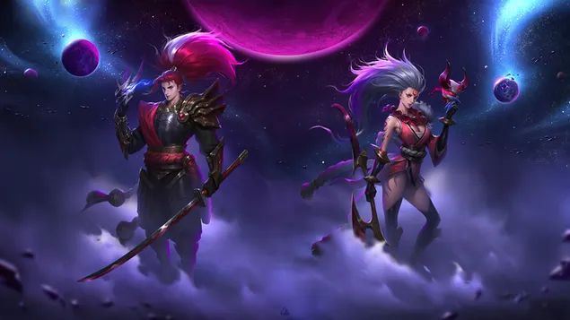 Bloodmoon 'Yasuo with Diana' - League of Legends (LOL)