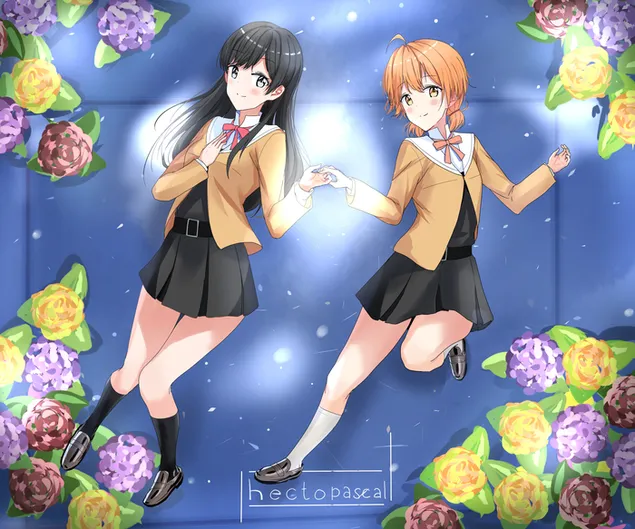 Bloom Into You Wallpapers  Top Free Bloom Into You Backgrounds   WallpaperAccess