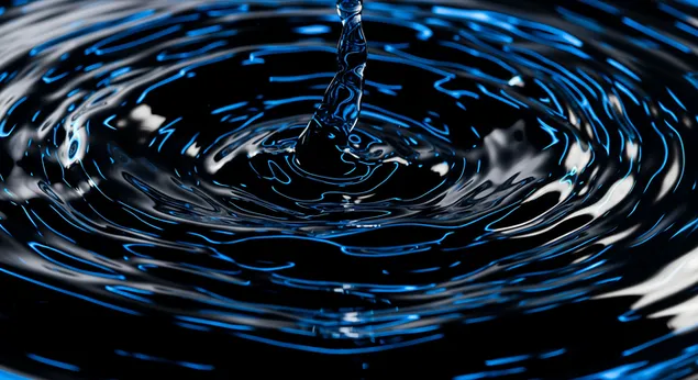 plavi apstraktni pad valova preuzmi