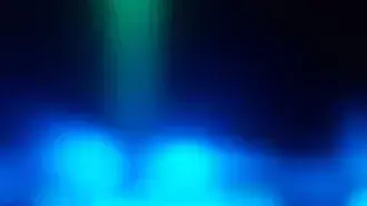 Tapeta Modré a zelené svetlá 4K