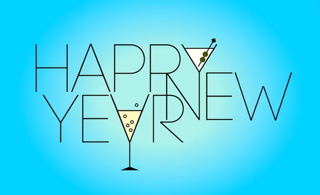 sfondo blu capodanno scarica