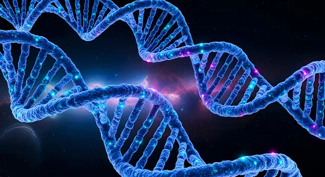 muat turun helai dna biru - genetik & penemuan saintifik