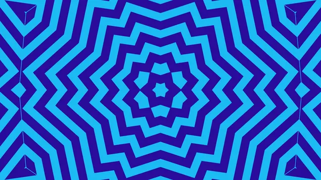 Kaleidoskop biru #7