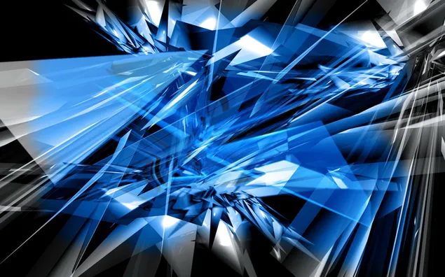 Blue striking glass download