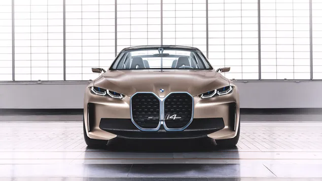 BMW Concept i4 lux la maxim 4K imagine de fundal
