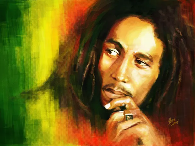 Bob Marley 2K Hintergrundbild