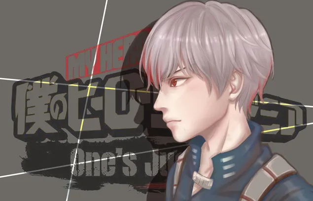 Boku No Hero Academia - Shoto Todoroki นักเรียน UA 2K วอลเปเปอร์