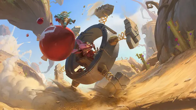 Bomber Twins (Legends of Runeterra) - 英雄联盟 (LOL) 4K 壁纸