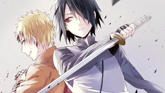 Tapeta Boruto: Naruto novej generácie - Naruto Uzumaki a Sasuke Uchiha 4K