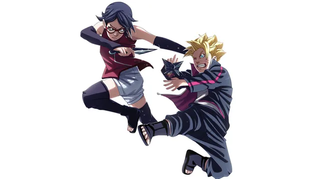Boruto: Naruto Next Generation - Sarada Uchiha contra Boruto Uzumaki descargar