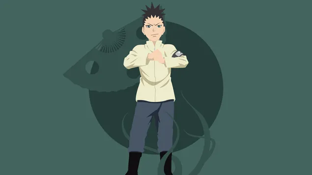 Páipéar balla Boruto: Naruto Chéad Ghlúin Eile - Shikadai Nara4K