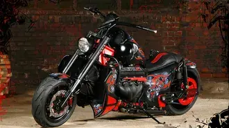 Tapeta BossHoss v8 Preis Red and Black HD