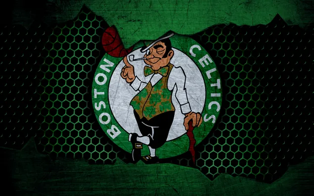 Bostonas Celtics&nbsp;— logotips (režģis) lejupielādēt